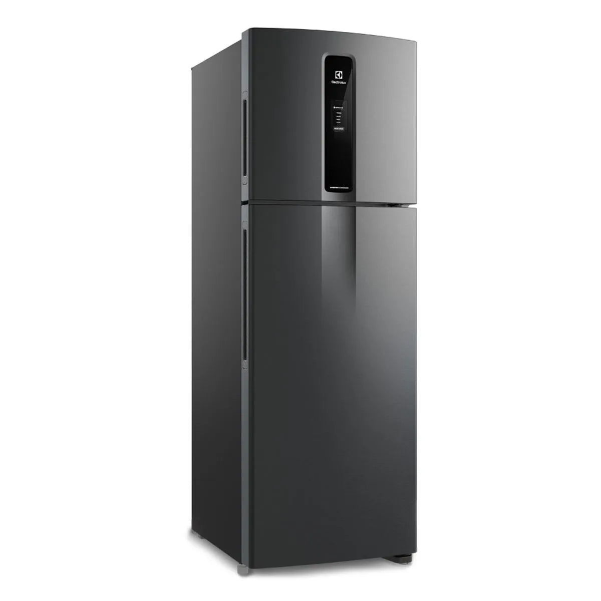 Geladeira Electrolux Frost Free Inverter 390L Efficient AutoSense Duplex Black Inox Look (IF43B) -