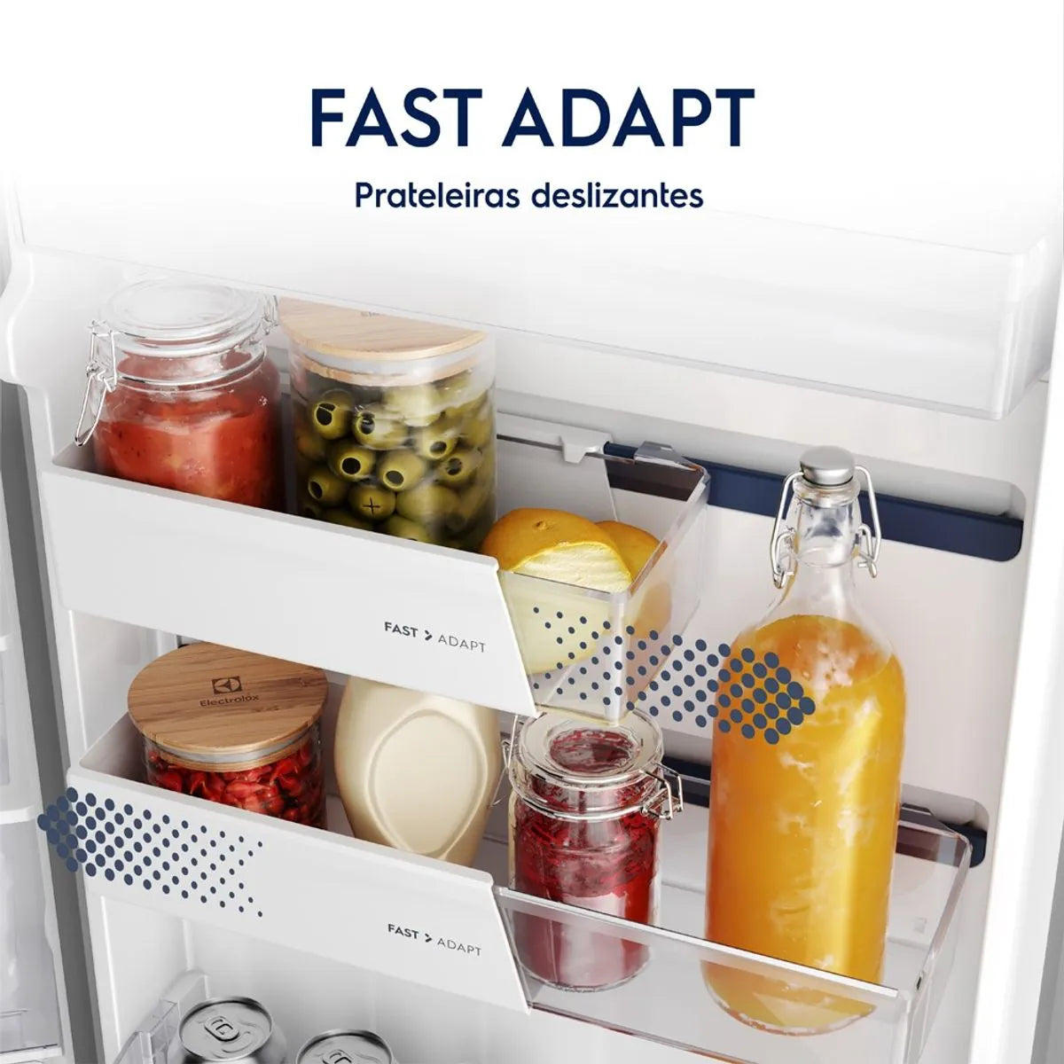 Geladeira Electrolux Frost Free Inverter 390L Efficient AutoSense Duplex Black Inox Look (IF43B) -