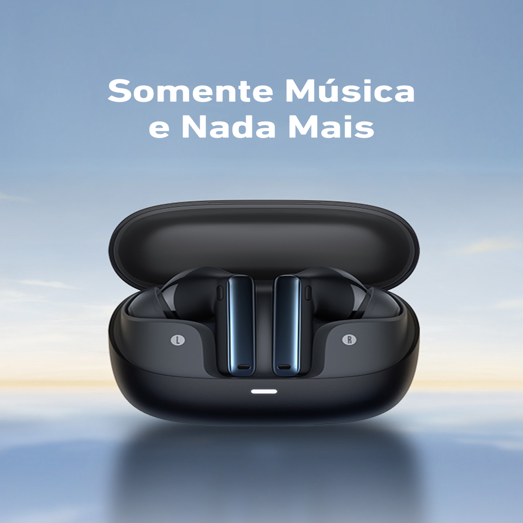 Fone de ouvido Baseus Bowie M2s ANC Bluetooth 5.3 com cancelamento de ruído ativo - 48dB, sem fio, áudio espacial 3D