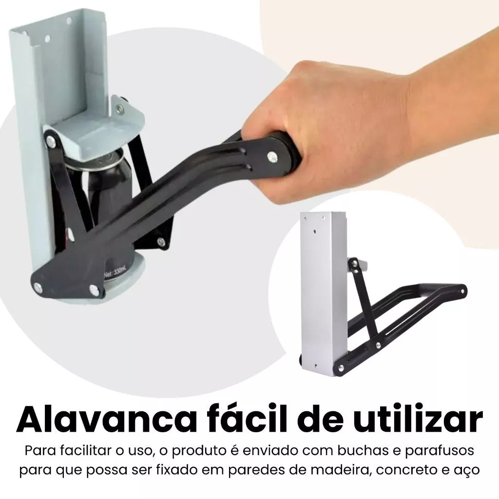 Amassador De Latinhas Latas Cerveja Com Abridor De Garrafa