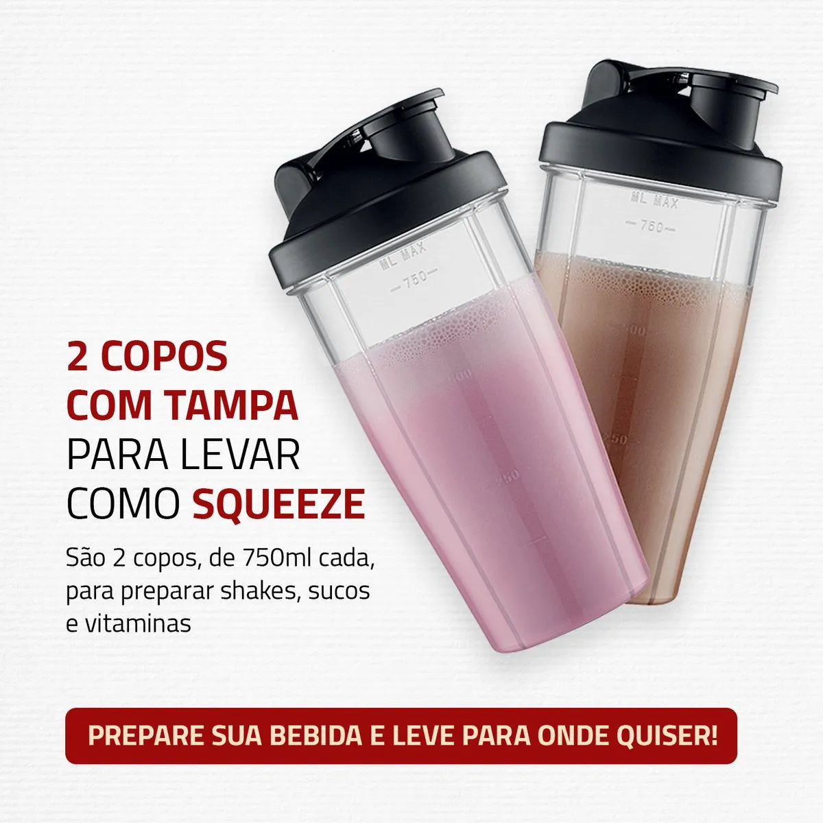 Liquidificador Portátil Mondial Personal Blender DG-01