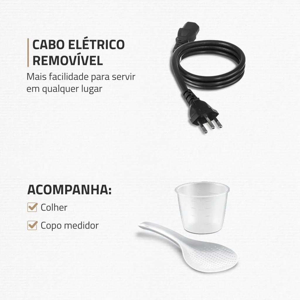 Panela de Pressão Elétrica Mondial Digital Master Cooker PE-40