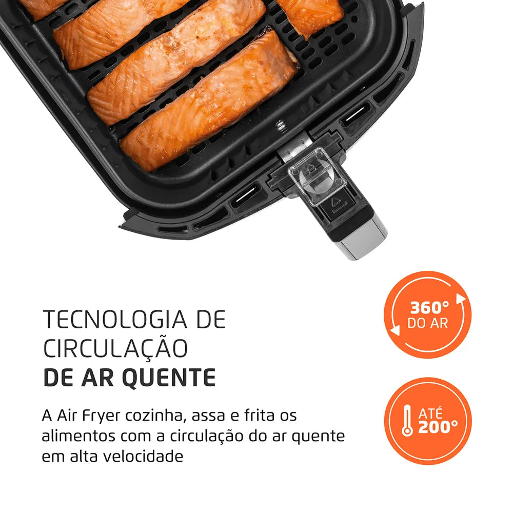 Fritadeira Sem Óleo Air Fryer 5L Mondial AFN-50-BI