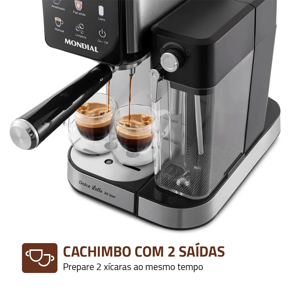 Cafeteira Espresso Mondial Dolce Latte C-28-ECL