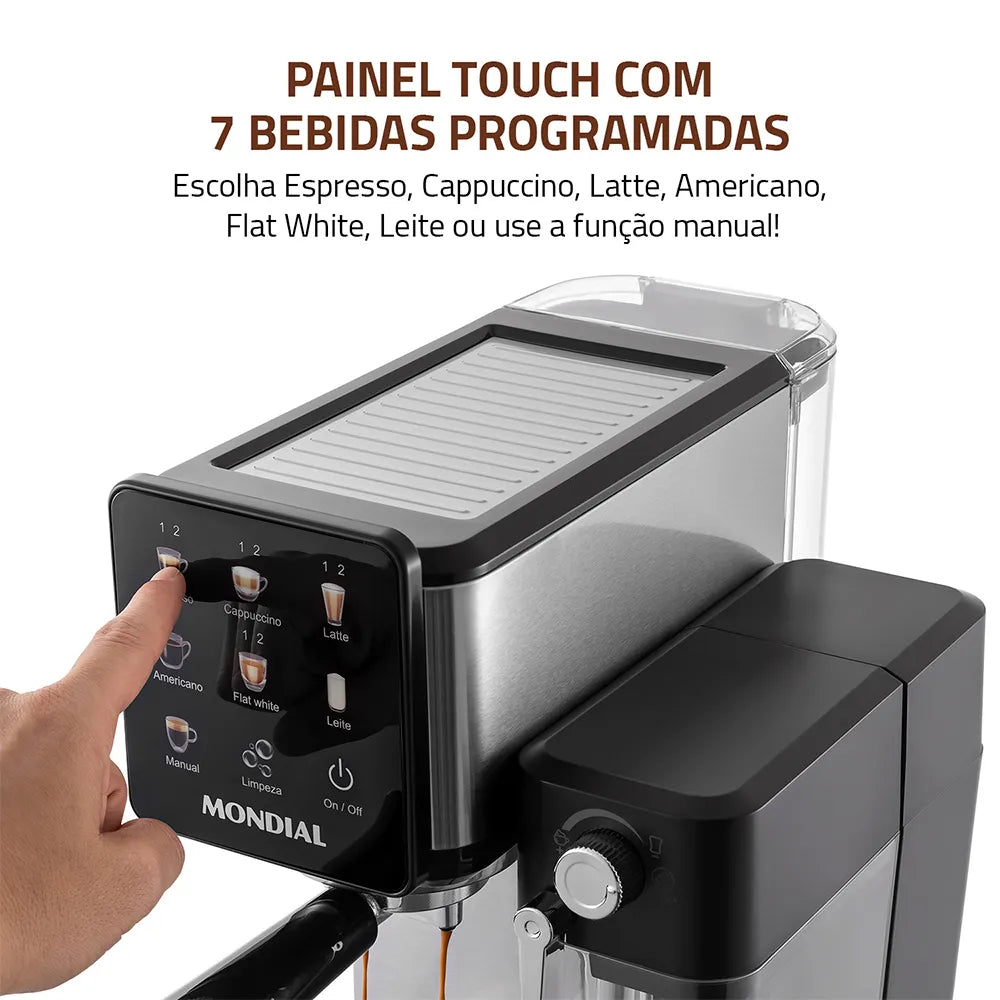 Cafeteira Espresso Mondial Dolce Latte C-28-ECL