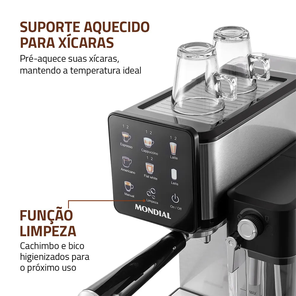 Cafeteira Espresso Mondial Dolce Latte C-28-ECL