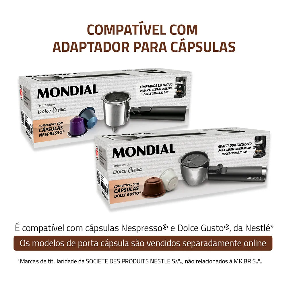 Cafeteira Espresso Mondial Dolce Latte C-28-ECL