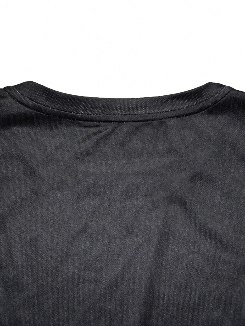 Camiseta de Manga Curta com Gola Redonda e Estampa de Caveira e Letra para Homens, Camiseta de Manga Curta Casual de Poliéster Adequada para Esportes e Fitness