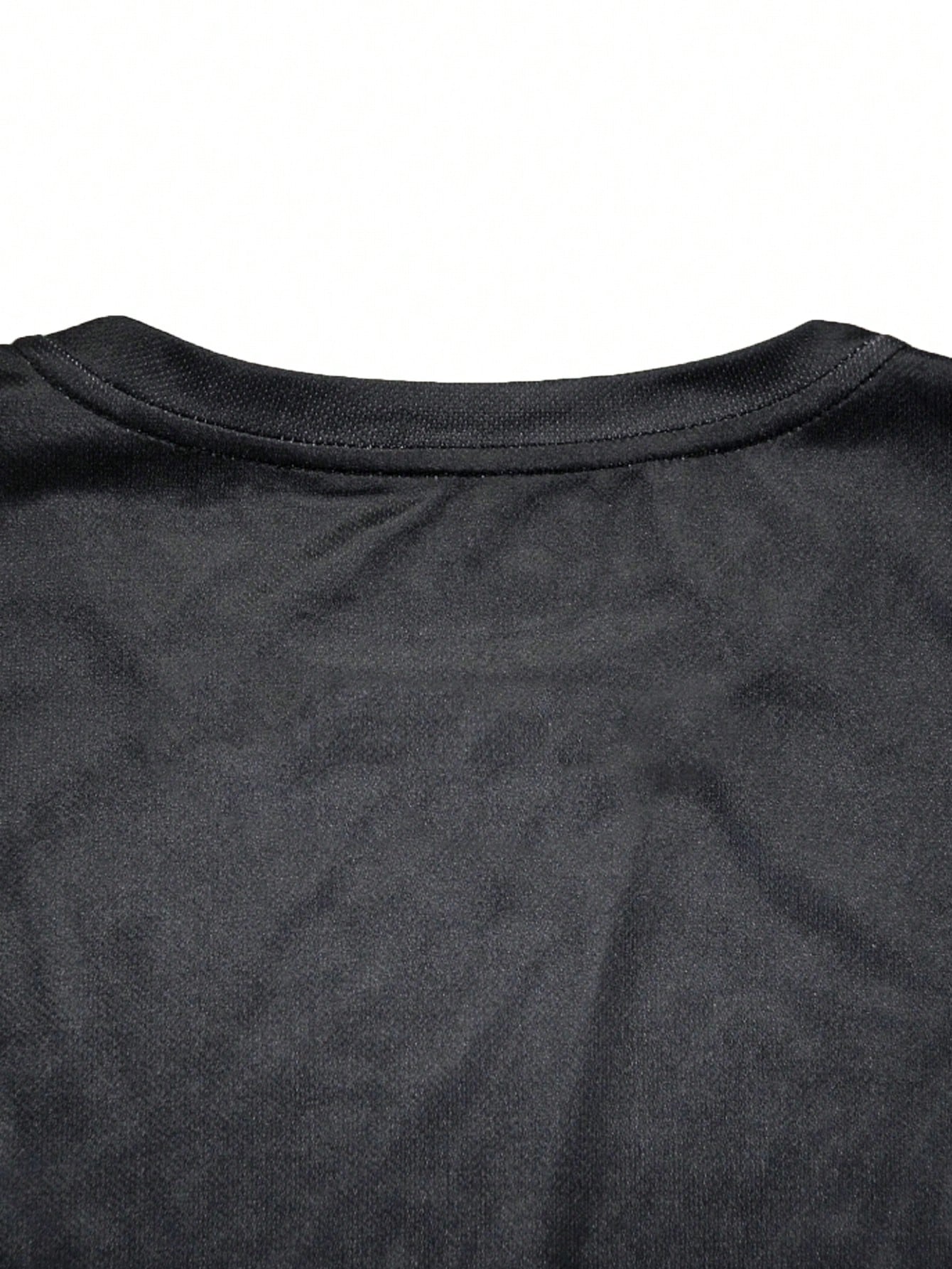 Camiseta de Manga Curta com Gola Redonda e Estampa de Caveira e Letra para Homens, Camiseta de Manga Curta Casual de Poliéster Adequada para Esportes e Fitness