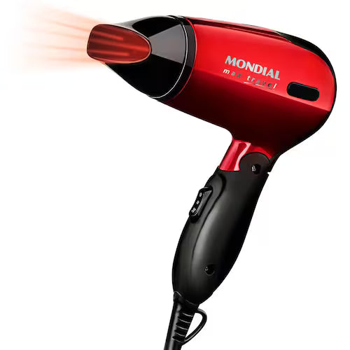 Secador De Cabelos Mondial Max Travel SC-10 1.200W