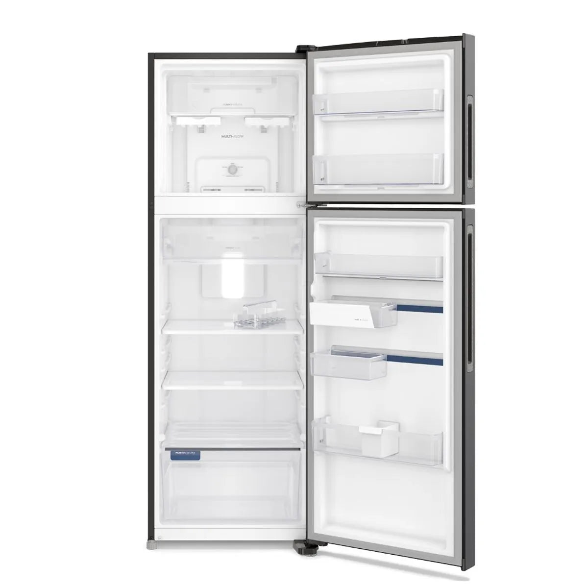 Geladeira Electrolux Frost Free Inverter 390L Efficient AutoSense Duplex Black Inox Look (IF43B) -
