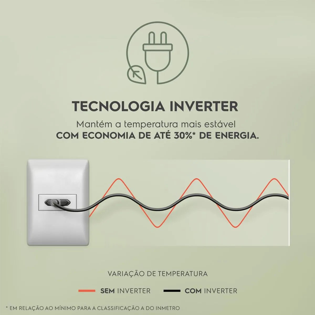Geladeira Electrolux Frost Free Inverter 390L Efficient AutoSense Duplex Black Inox Look (IF43B) -