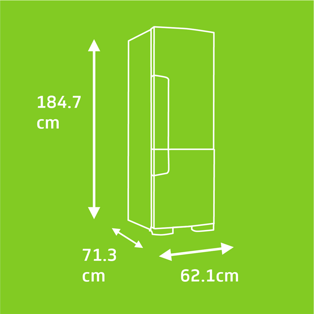 Geladeira Consul Frost Free Duplex 397 litros Evox com freezer embaixo - CRE44BK