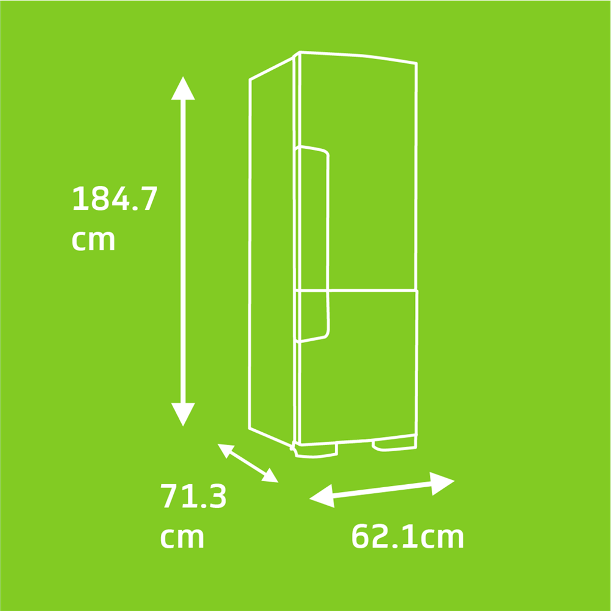 Geladeira Consul Frost Free Duplex 397 litros Evox com freezer embaixo - CRE44BK