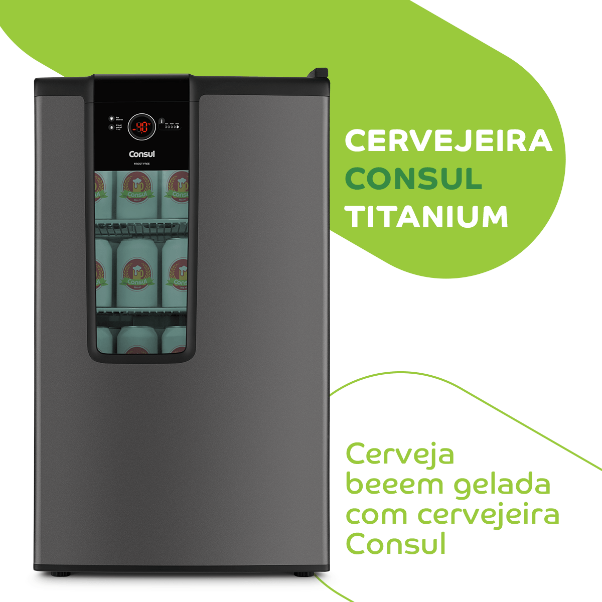 Cervejeira Consul Titanium - CZD12AT
