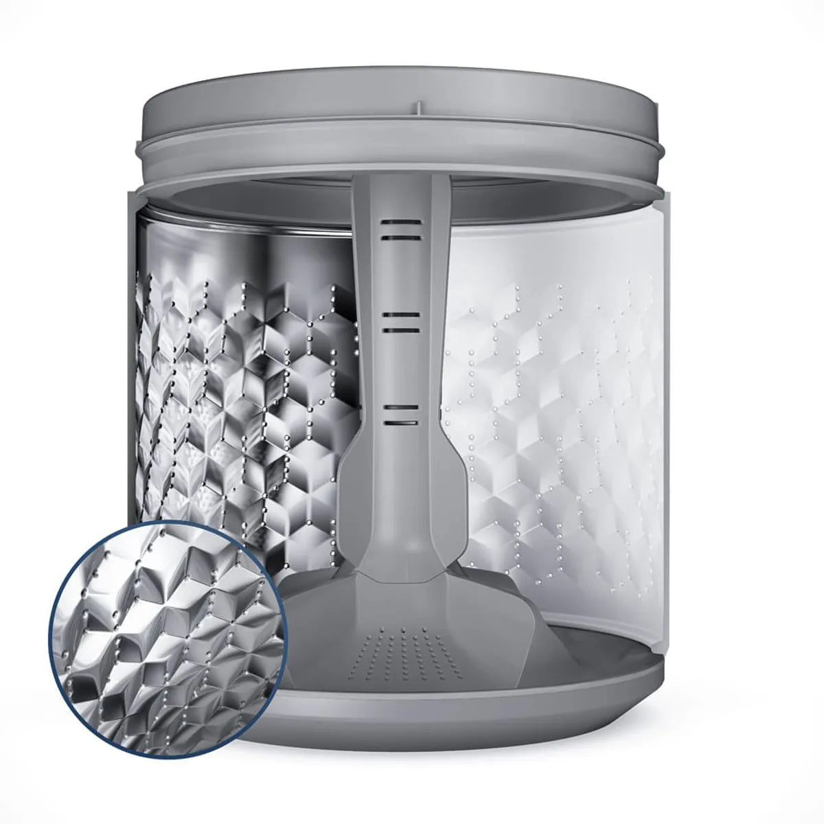 Máquina de Lavar Electrolux 15kg Branca Essential Care com Cesto Inox e Jet&Clean (LED15)