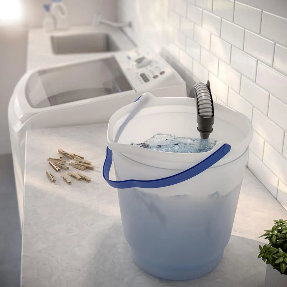 Máquina de Lavar Electrolux 15kg Branca Essential Care com Cesto Inox e Jet&Clean (LED15)