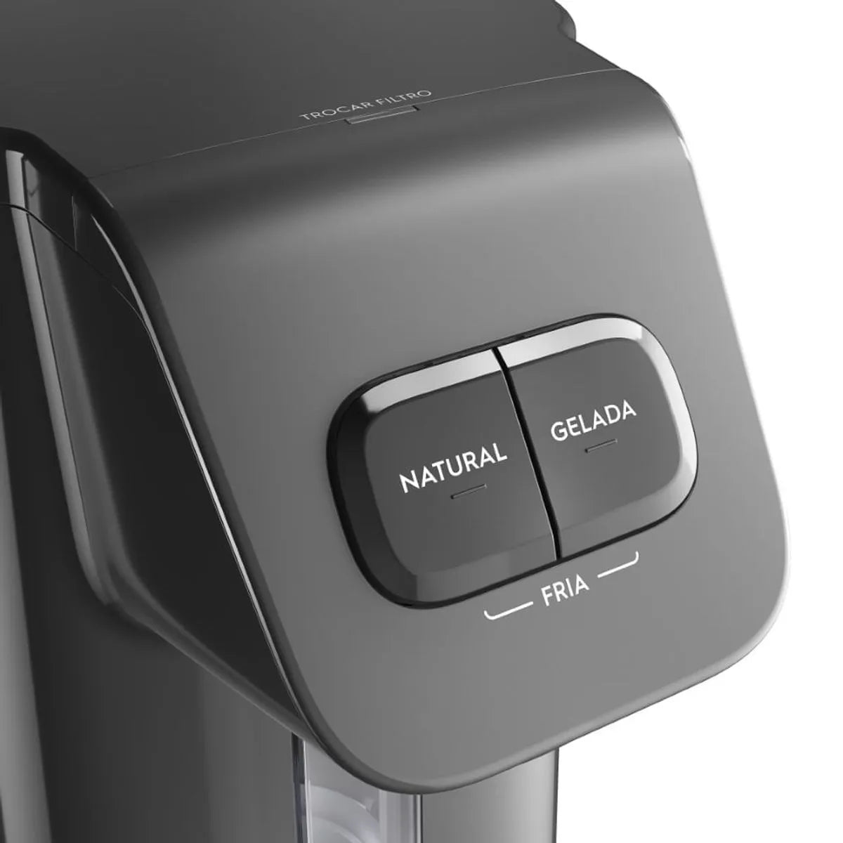 Purificador Electrolux Eletrônico Compacto Efficient Painel Mecânico Bivolt Cinza (PE15X) - Bivolt