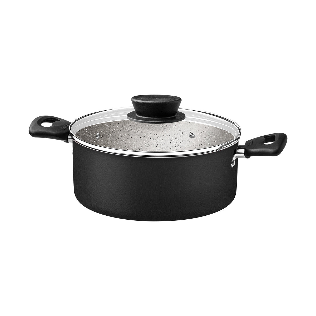 Jogo de Panelas Tramontina Linz em Aluminio com Revestimento Interno e Externo em Antiaderente Starflon Max 04 Peças