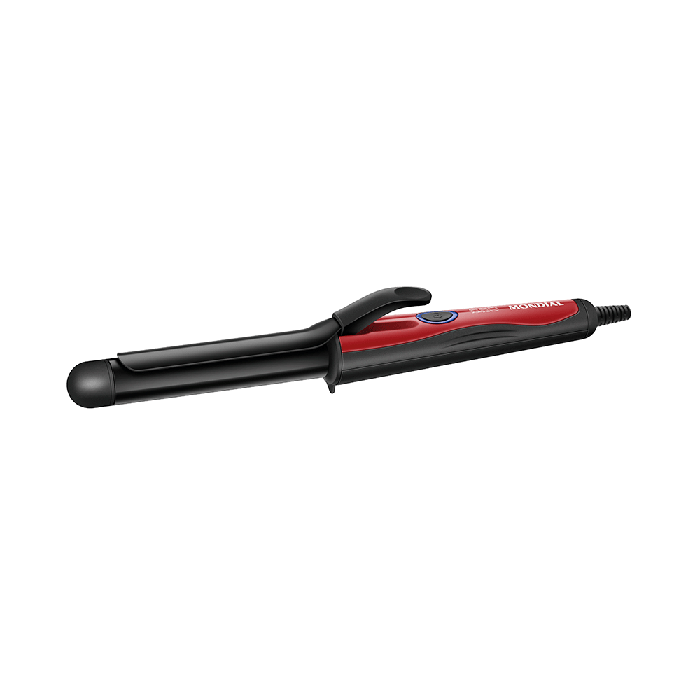 Modelador de Cachos Mondial Red Infinity EM-12, Preto/Vermelho