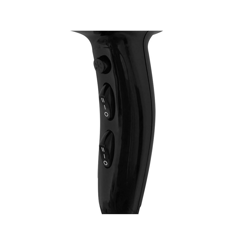 Secador de Cabelos Gama Italy Gold Ion, Motor AC Profissional, 2200W, Preto