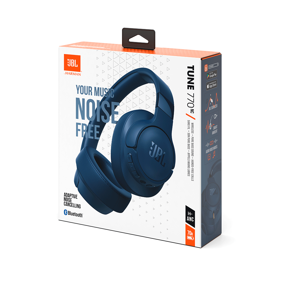 Fone de Ouvido JBL Tune 770NC, Bluetooth com redutor de Ruídos