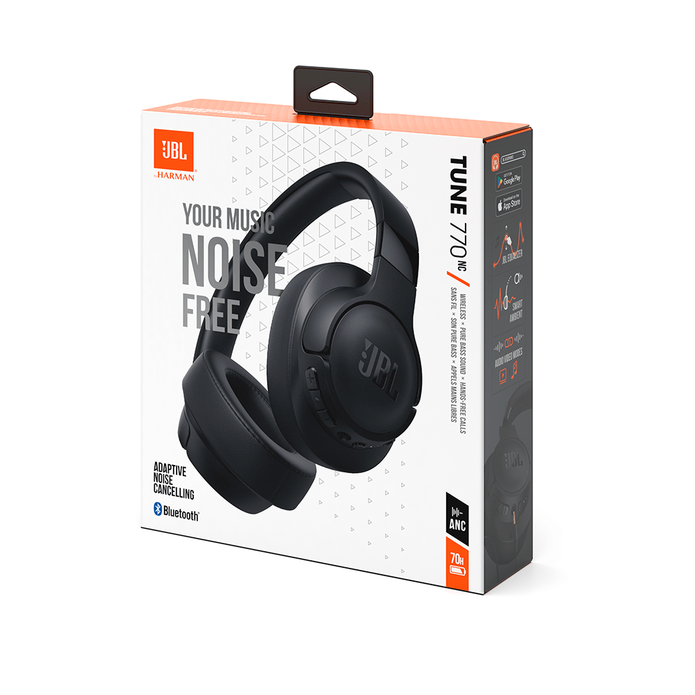 Fone de Ouvido JBL Tune 770NC, Bluetooth com redutor de Ruídos