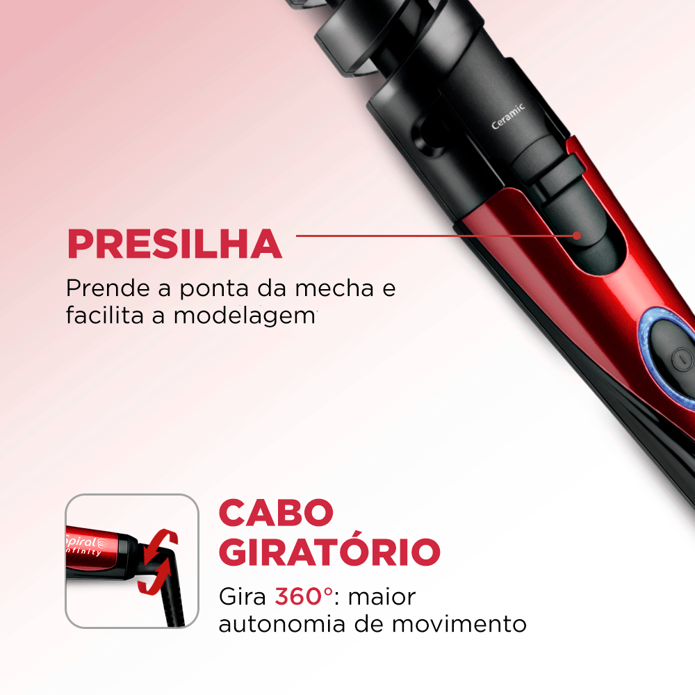 Modelador Mondial Cacho Spiral Infinity EM-05