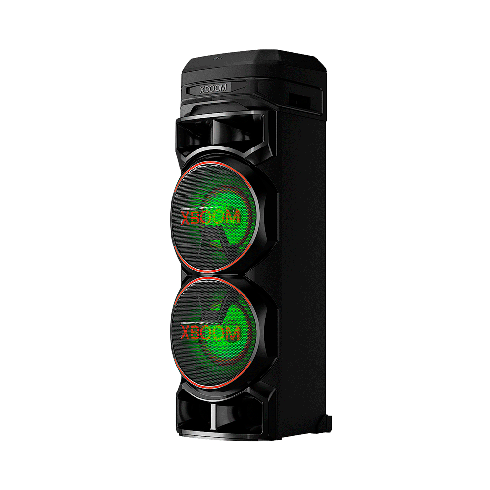 Caixa de Som Acústica LG XBOOM RNC9, Multi Bluetooth, Super Graves, Entrada de Microfone e Guitarra, Duplo Woofer Bivolt