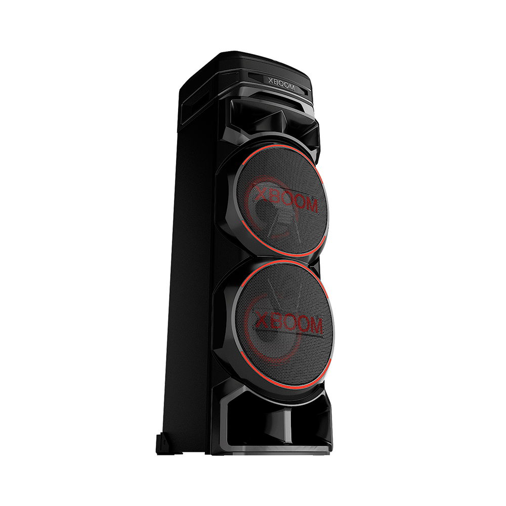 Caixa de Som Acústica LG XBOOM RNC9, Multi Bluetooth, Super Graves, Entrada de Microfone e Guitarra, Duplo Woofer Bivolt