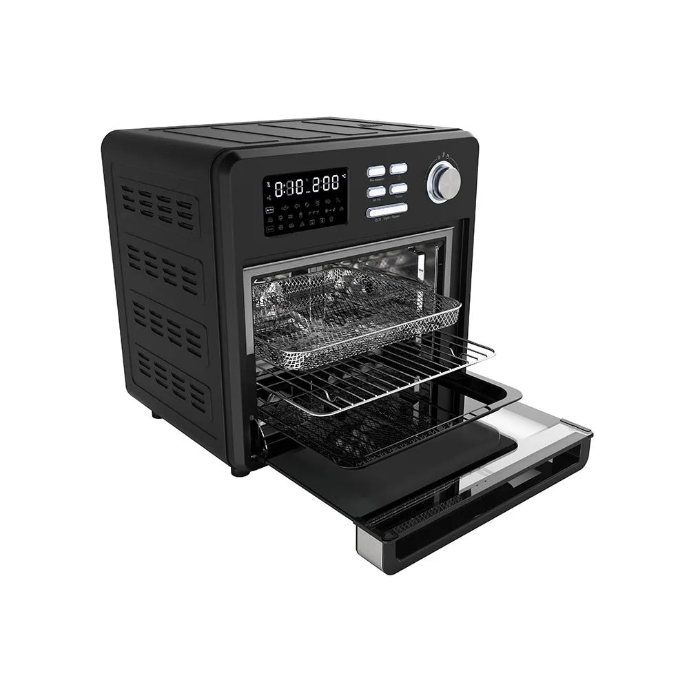 Forno Fryer Oster 15L, OFOR160, Função Turbo Convecção, Preto