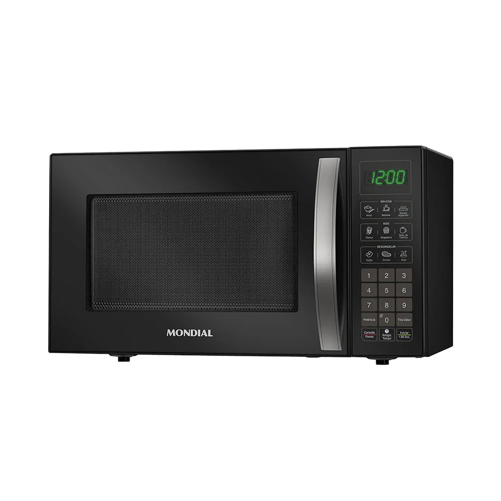 Micro-ondas Mondial 34L, 1.400W, MO-02-34-B, Preto
