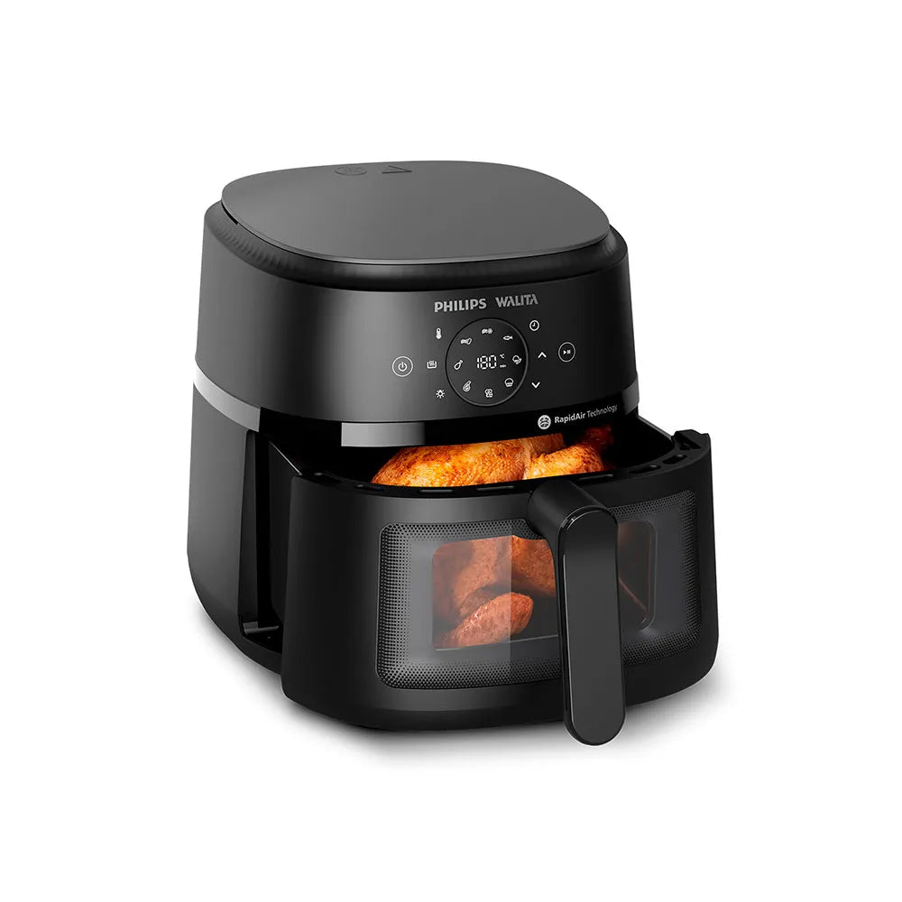 Fritadeira Airfryer Digital Série 2000 XL Philips Walita, 1700W, NA230, Preto