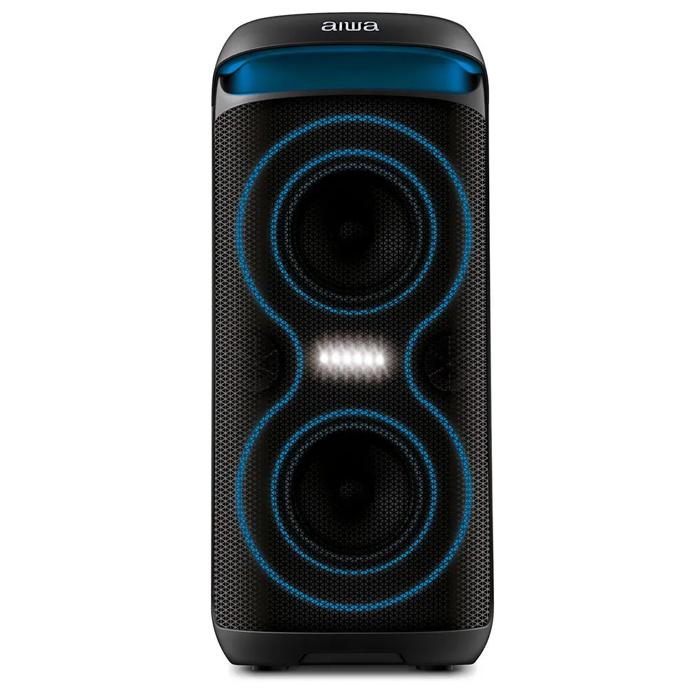 Caixa Amplificada AIWA Party Box PB08, 160W, RGB, AWS-PB-08 Sim