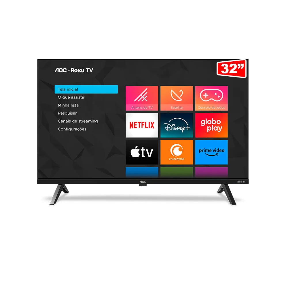 Smart TV AOC 32" DLED HD Roku 32S5045/78G