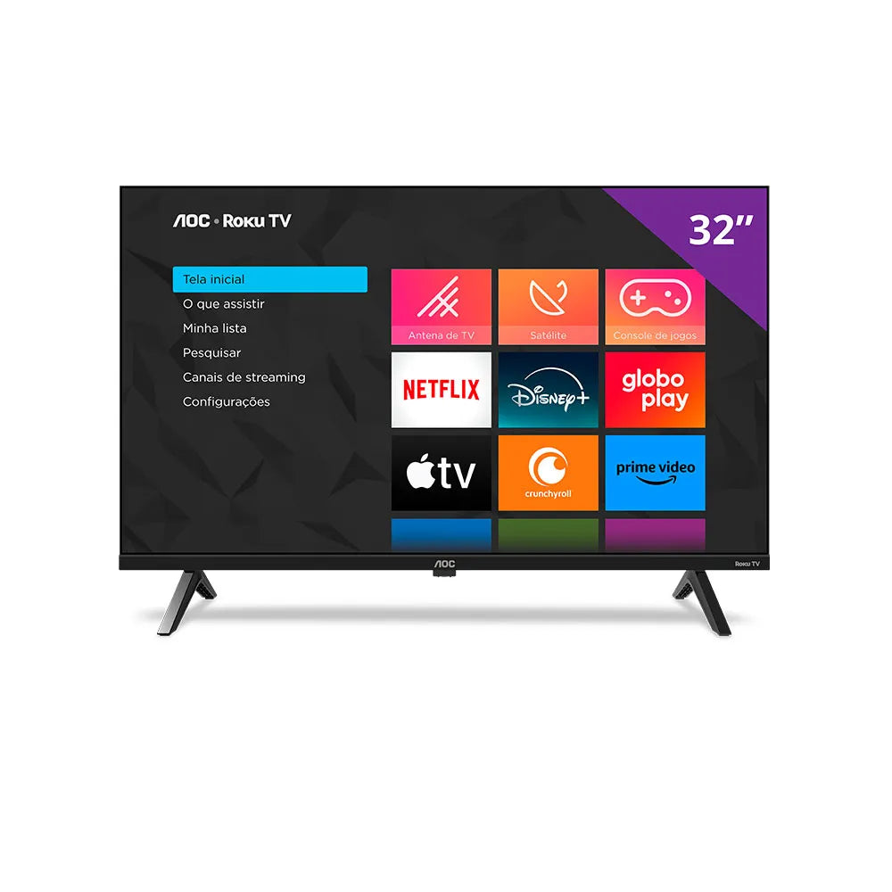 Smart TV AOC 32" DLED HD Roku 32S5045/78G