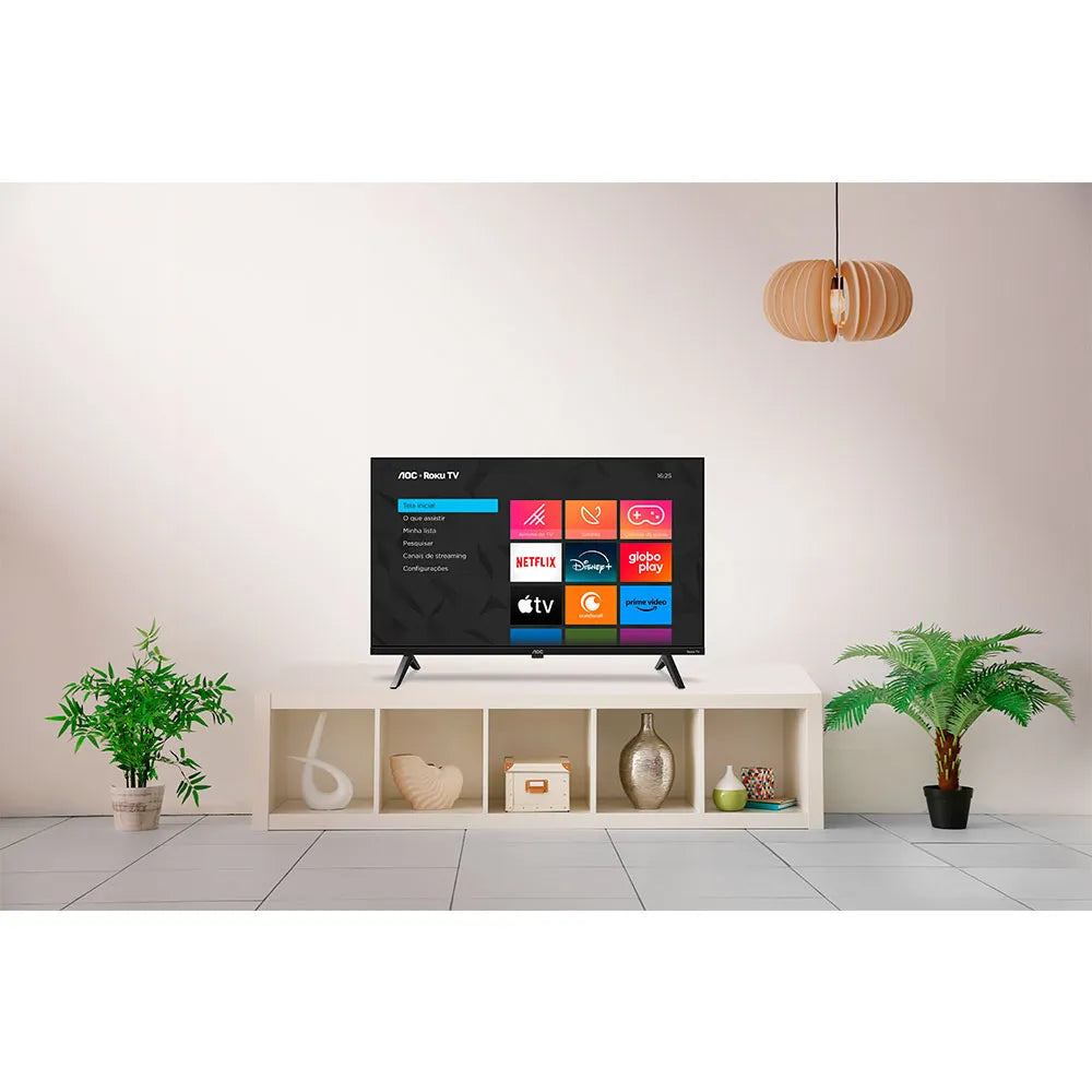 Smart TV AOC 32" DLED HD Roku 32S5045/78G
