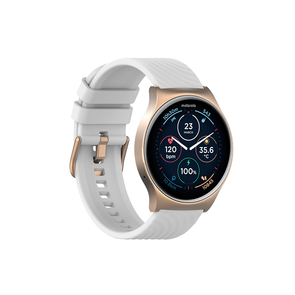 Smartwatch Motorola Moto Watch 120, compatível com Android e IOS, GPS