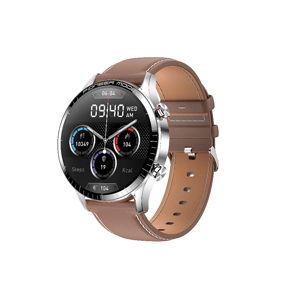 SmartWatch Level LVW-50, Tela AMOLED de 1.3", Compatível com iOS e Android Prata