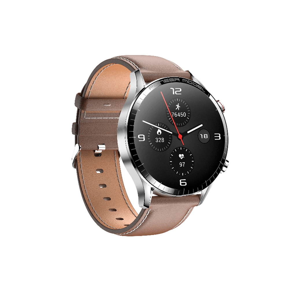 SmartWatch Level LVW-50, Tela AMOLED de 1.3", Compatível com iOS e Android Prata
