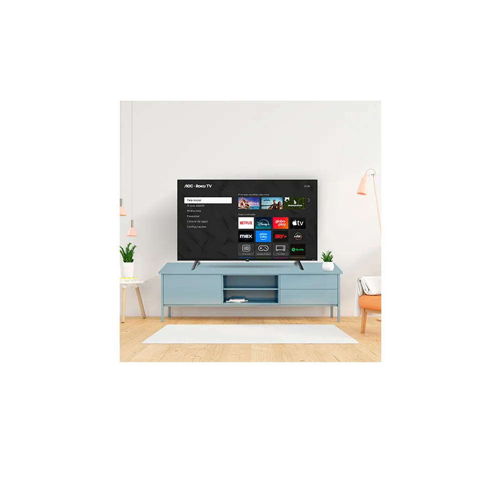 Smart TV LED 4K 50 AOC-PHILIPS 50U7045/78 Roku TV