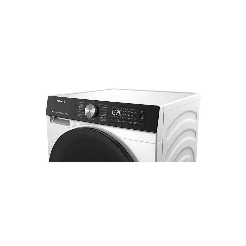 Lava e Seca Hisense Steam, 11 Kg, 13 Programas de Lavagem, WD3S1, Branca