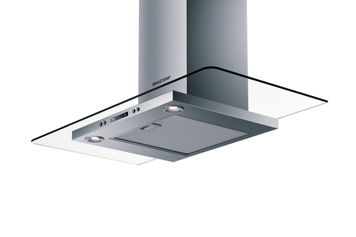 COIFA VIDRO PLANO PAREDE 90CM 60HZ