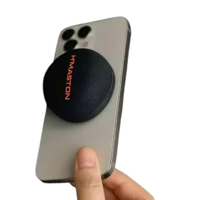 Mini Caixa de Som Portátil 15W – Fixação Magnética para Celular
