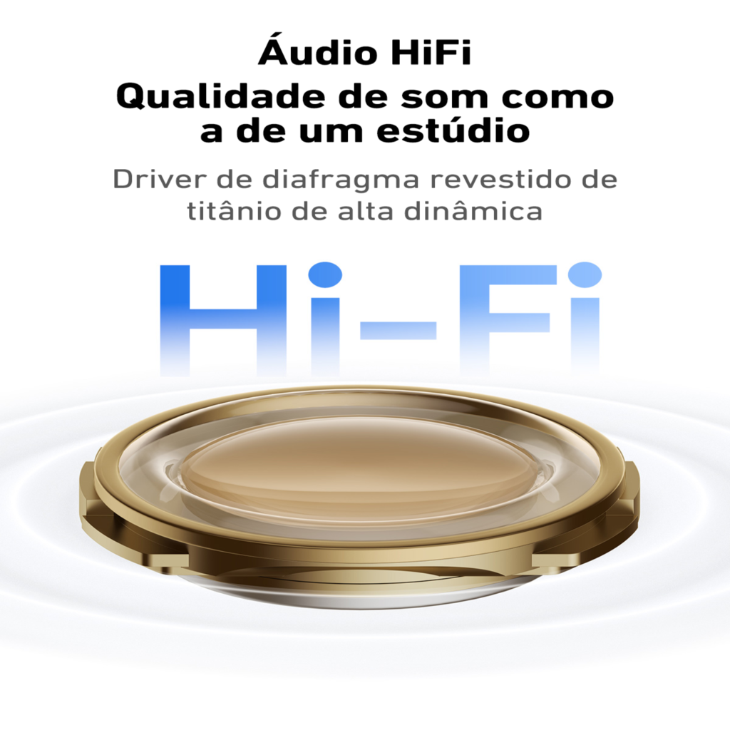 Fone de ouvido Baseus Bowie M2s ANC Bluetooth 5.3 com cancelamento de ruído ativo - 48dB, sem fio, áudio espacial 3D