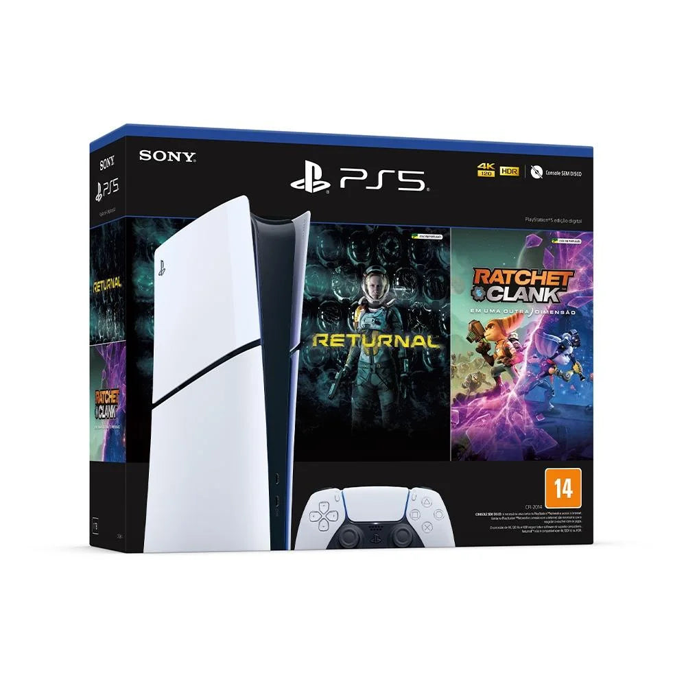 Console Sony PlayStation 5 Slim Digital + Returnal e Ratchet & Clank