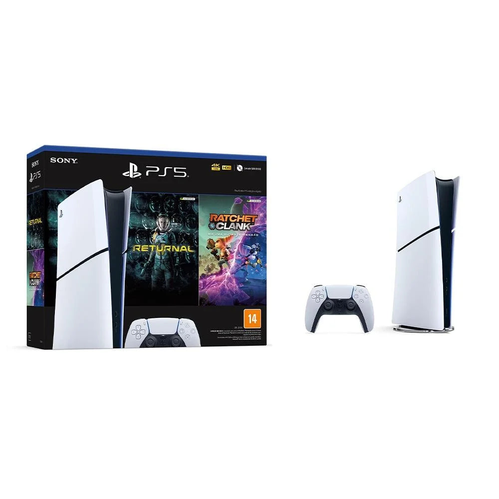 Console Sony PlayStation 5 Slim Digital + Returnal e Ratchet & Clank