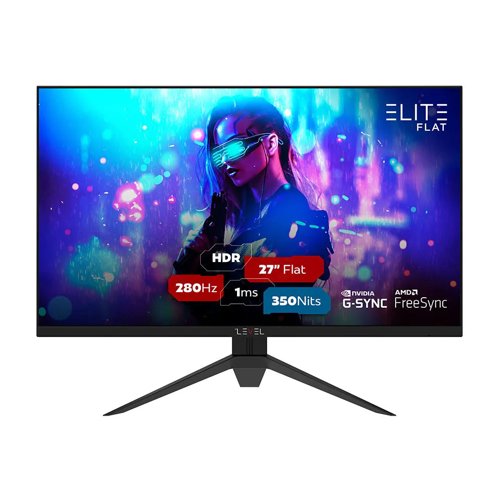 Monitor Gamer Hi Level Elite Flat 27", ELED, 280Hz, 1ms, HDR, Freesync e G-sync - W2709SE-V2
